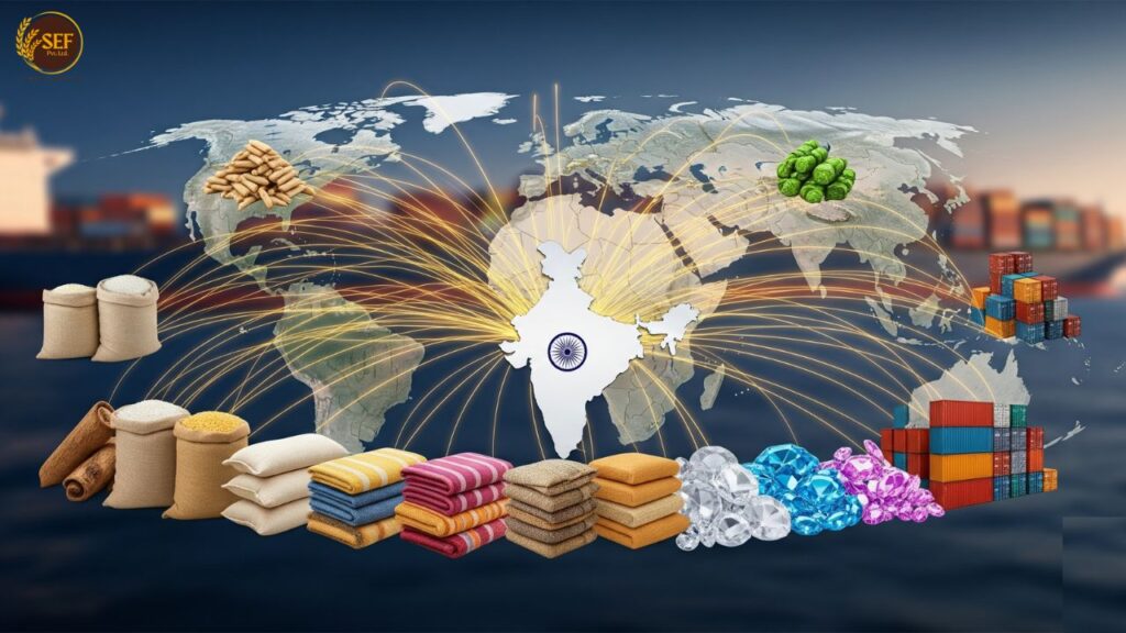 India diversifies exports to 50 countries amid U.S. tariff hike.
