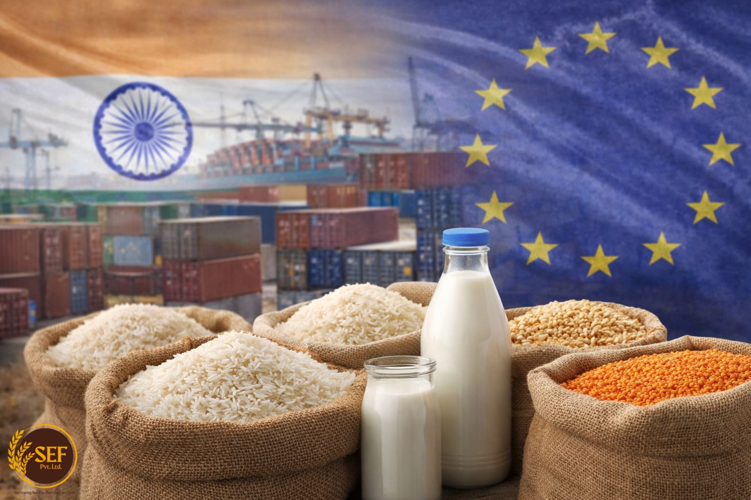 India protects rice and dairy sectors under EU free trade agreement